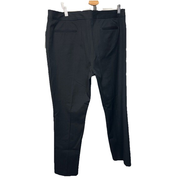 Chaps Pants Dress Slacks‎ Slimming Fit Stretch Black Women 16 Petite NWT Career - Picture 3 of 5